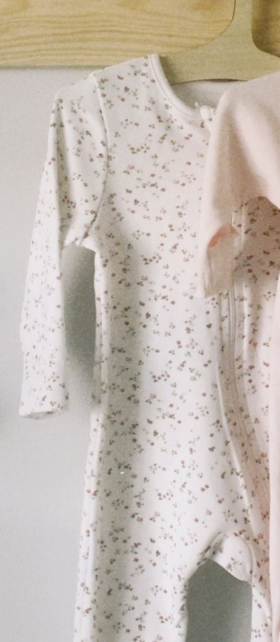 Dot Pattern Baby Gown