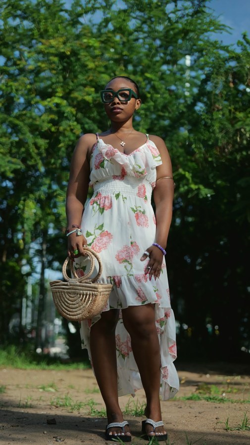 Floral Waist Dress